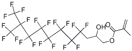3-(全氟-7-甲基辛基)-2-羥基甲基丙烯酸丙酯結(jié)構(gòu)式_88752-37-8結(jié)構(gòu)式