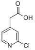 (2-氯-吡啶-4-基)乙酸結(jié)構(gòu)式_887580-55-4結(jié)構(gòu)式