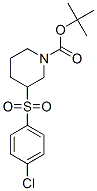 3-(4-氯苯磺?；?-哌啶-1-羧酸叔丁酯結(jié)構(gòu)式_887590-18-3結(jié)構(gòu)式