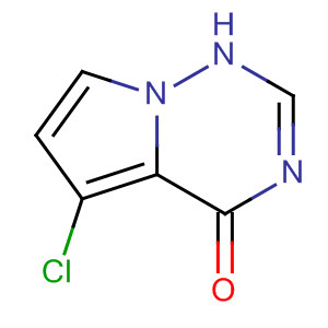 5-氯-吡咯并[2,1-f][1,2,4]噻嗪-4(1H)-酮結(jié)構(gòu)式_888720-60-3結(jié)構(gòu)式
