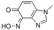 1H-benzimidazole-4,5-dione,1-methyl-,4-oxime(9ci) Structure,88945-14-6Structure