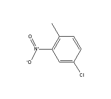 4-氯-2-硝基甲苯結構式_89-59-8結構式