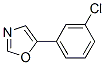 5-(3-氯苯基)噁唑結(jié)構(gòu)式_89808-76-4結(jié)構(gòu)式