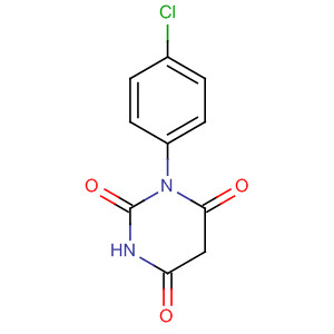 1-(4-氯-苯基)-嘧啶-2,4,6-三酮結(jié)構(gòu)式_90767-54-7結(jié)構(gòu)式