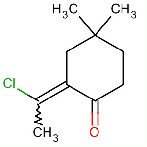 2-(1-氯-亞乙基)-4,4-二甲基-環(huán)己酮結構式_910635-43-7結構式