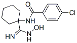 4-氯-N-[1-(N-羥基羧脒)-環(huán)己基]-苯胺結(jié)構(gòu)式_912763-51-0結(jié)構(gòu)式