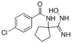 4-氯-N-[1-(N-羥基甲脒)-環(huán)戊基]-苯胺結構式_912771-46-1結構式
