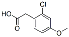 2-Chloro-4-methoxyphenylacetic acid Structure,91367-09-8Structure