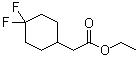 2-(4,4-二氟環(huán)己基)乙酸乙酯結構式_915213-54-6結構式