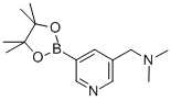 N,N-二甲基-5-(4,4,5,5-四甲基-1,3,2-二噁硼烷-2-基)-3-吡啶甲胺結構式_919347-18-5結構式