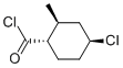 Cyclohexanecarbonyl chloride, 4-chloro-2-methyl-, (1alpha,2beta,4beta)-(9ci) Structure,92284-43-0Structure