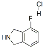 1H-Isoindole, 4-fluoro-2,3-dihydro-, hydrochloride (1:1) Structure,924305-06-6Structure
