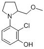 2-氯-3-[2-(甲氧基甲基)-1-吡咯烷]苯酚結(jié)構(gòu)式_925233-23-4結(jié)構(gòu)式