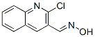 2-氯-3-喹啉甲醛肟結(jié)構(gòu)式_93299-49-1結(jié)構(gòu)式