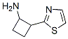 2-(2-噻唑)-環(huán)丁胺結(jié)構(gòu)式_933713-04-3結(jié)構(gòu)式