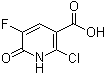2-氯-5-氟-6-氧代-1,6-二氫吡啶-3-羧酸結構式_934639-56-2結構式