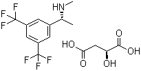 N-甲基-R-α-甲基-[3，5-二（三氟甲基）]芐胺·L-蘋果酸鹽結(jié)構(gòu)式_935534-56-8結(jié)構(gòu)式