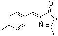 (Z)-2-甲基-4-(4-甲基亞芐基)噁唑-5(4h)-酮結(jié)構(gòu)式_93634-54-9結(jié)構(gòu)式