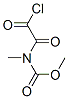 Carbamic acid, (chlorooxoacetyl)methyl-, methyl ester (9ci) Structure,93768-59-3Structure