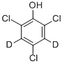 2,4,6-三氯苯酚-D2結(jié)構(gòu)式_93951-80-5結(jié)構(gòu)式