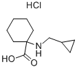 1-[(環(huán)丙基甲基)氨基]環(huán)己烷羧酸結(jié)構(gòu)式_939760-83-5結(jié)構(gòu)式