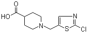 1-(2-氯-噻唑-5-甲基)-哌啶-4-羧酸結(jié)構(gòu)式_939986-49-9結(jié)構(gòu)式