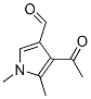 1H-pyrrole-3-carboxaldehyde, 4-acetyl-1,5-dimethyl-(9ci) Structure,94284-25-0Structure