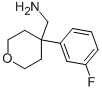C-[4-(3-氟-苯基)-四氫-吡喃-4-基]-甲胺結(jié)構(gòu)式_943109-41-9結(jié)構(gòu)式
