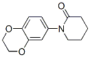 1-(2,3-二氫-1,4-苯并二噁英-6-基)-2-哌啶酮結構式_943997-48-6結構式