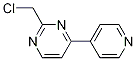 2-(氯甲基)-4-(吡啶-4-基)嘧啶結(jié)構(gòu)式_944906-18-7結(jié)構(gòu)式