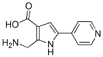 1H-pyrrole-3-carboxylic acid, 2-(aminomethyl)-5-(4-pyridinyl)- Structure,947327-55-1Structure