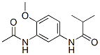 N-[3-(乙酰基氨基)-4-甲氧基苯基]-2-甲基丙酰胺結(jié)構(gòu)式_947891-86-3結(jié)構(gòu)式