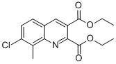 7-氯-8-甲基喹啉-2,3-二羧酸 二乙酯結構式_948290-46-8結構式
