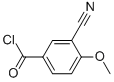 Benzoyl chloride, 3-cyano-4-methoxy-(9ci) Structure,95383-40-7Structure