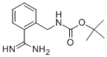 (2-甲脒基-芐基)-氨基甲酸叔丁酯結(jié)構(gòu)式_954238-46-1結(jié)構(gòu)式
