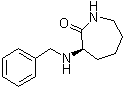 3-芐氨基己內(nèi)酰胺鹽酸鹽結(jié)構(gòu)式_955114-24-6結(jié)構(gòu)式