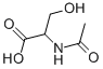 2-Acetylamino-3-hydroxypropanoic acid Structure,97-14-3Structure
