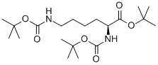 2-甲基-2-丙基N<sup>2</sup>,N<sup>6</sup>-二{[(2-甲基-2-丙基)氧基]羰基}-L-賴氨酸酯結構式_97347-28-9結構式