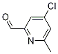 4-氯-6-甲基吡啶甲醛結(jié)構(gòu)式_98273-77-9結(jié)構(gòu)式