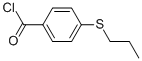Benzoyl chloride, 4-(propylthio)-(9ci) Structure,99070-68-5Structure