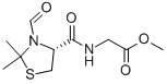 (R)-n-(3-甲?；?2,2-二甲基-噻唑烷-4-羧基)-甘氨酸甲酯結(jié)構(gòu)式_99167-92-7結(jié)構(gòu)式