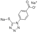 1-(4-羧基苯基)-5-(疏基四唑)-二鈉 salt結(jié)構(gòu)式_99229-76-2結(jié)構(gòu)式