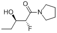 (R*,R*)-(9CI)-1-(2-氟-3-羥基-1-氧代戊基)-吡咯烷結構式_99343-22-3結構式