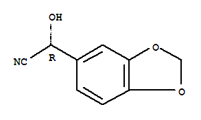 (R)-1,3-苯并二氧雜環(huán)戊烯-5-乙腈結(jié)構(gòu)式_10017-05-7結(jié)構(gòu)式