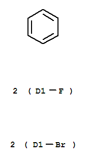 1,2-二溴-3,5-二氟苯結構式_101051-60-9結構式