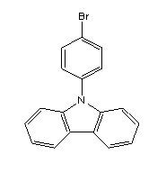 N-(4-溴苯基)咔唑結(jié)構(gòu)式_157102-42-8結(jié)構(gòu)式