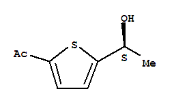 (s)-(9ci)-1-[5-(1-羥基乙基)-2-噻吩]-乙酮結(jié)構(gòu)式_200337-67-3結(jié)構(gòu)式