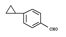 4-環(huán)丙基苯甲醛結(jié)構(gòu)式_20034-50-8結(jié)構(gòu)式