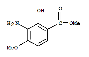 Benzoic acid, 3-amino-2-hydroxy-4-methoxy-, methyl ester (9ci) Structure,201287-71-0Structure