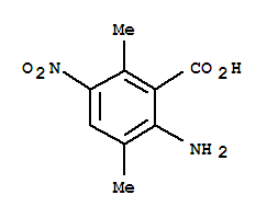 Benzoic acid, 2-amino-3,6-dimethyl-5-nitro-(9ci) Structure,202131-72-4Structure